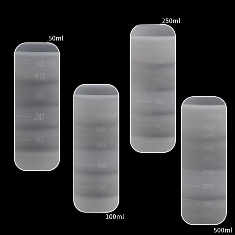 Mixing Cup Silicone - R3MC แบบพกพาถ้วยผสมแม่พิมพ์ซิลิโคนถ้วยจ่ายพับถ้วยอีพ็อกซี่เรซินแม่พิมพ์