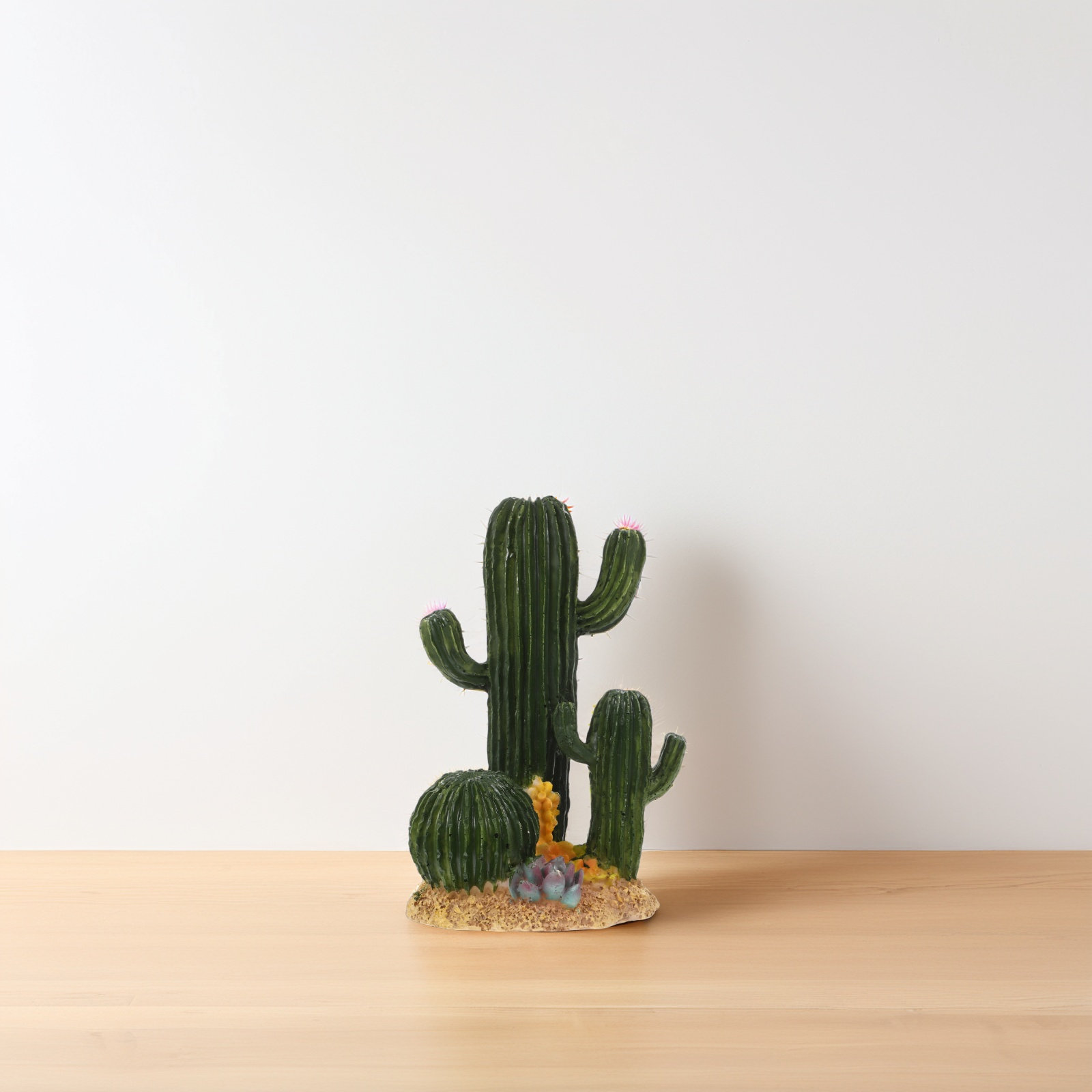 ต้นกระบองเพชรเทียมขนาดใหญ่ ตกแ - Terrarium Moss Art บทวิจารณ์และราคา