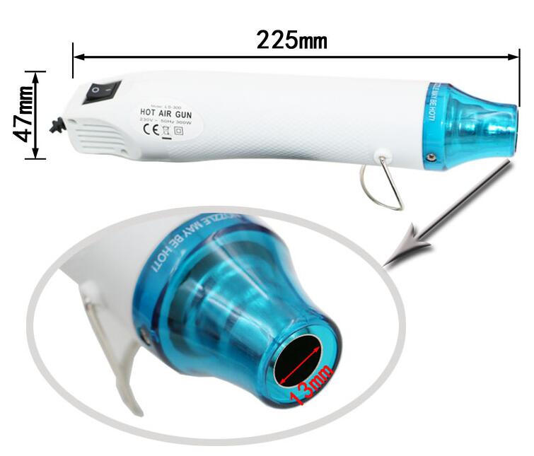 220 โวลต์ 300 วัตต์ 200 ° ปืนเ - Heat Gun Small บทวิจารณ์และราคา