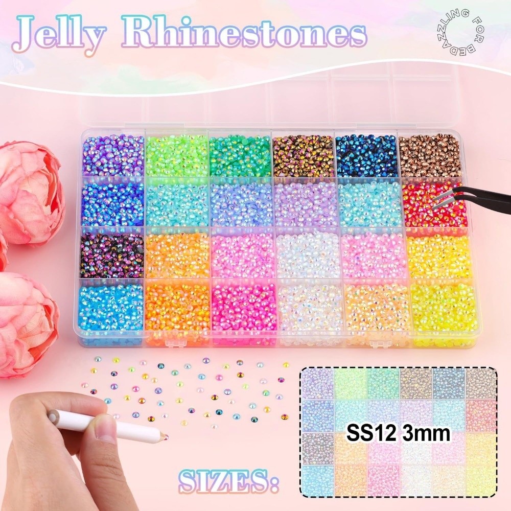 ชุดเรซินเพชรหลากสี ขนาดผสม สำห - Resin Jewelry Kit บทวิจารณ์และราคา