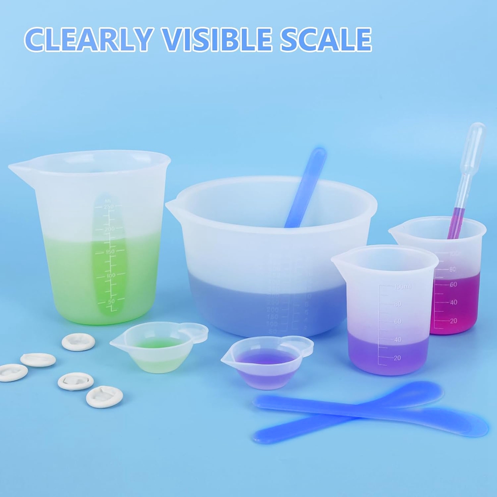 ถ้วยตวงซิลิโคนสำหรับเรซิ่นเดือ - Mixing Cup Silicone บทวิจารณ์และราคา