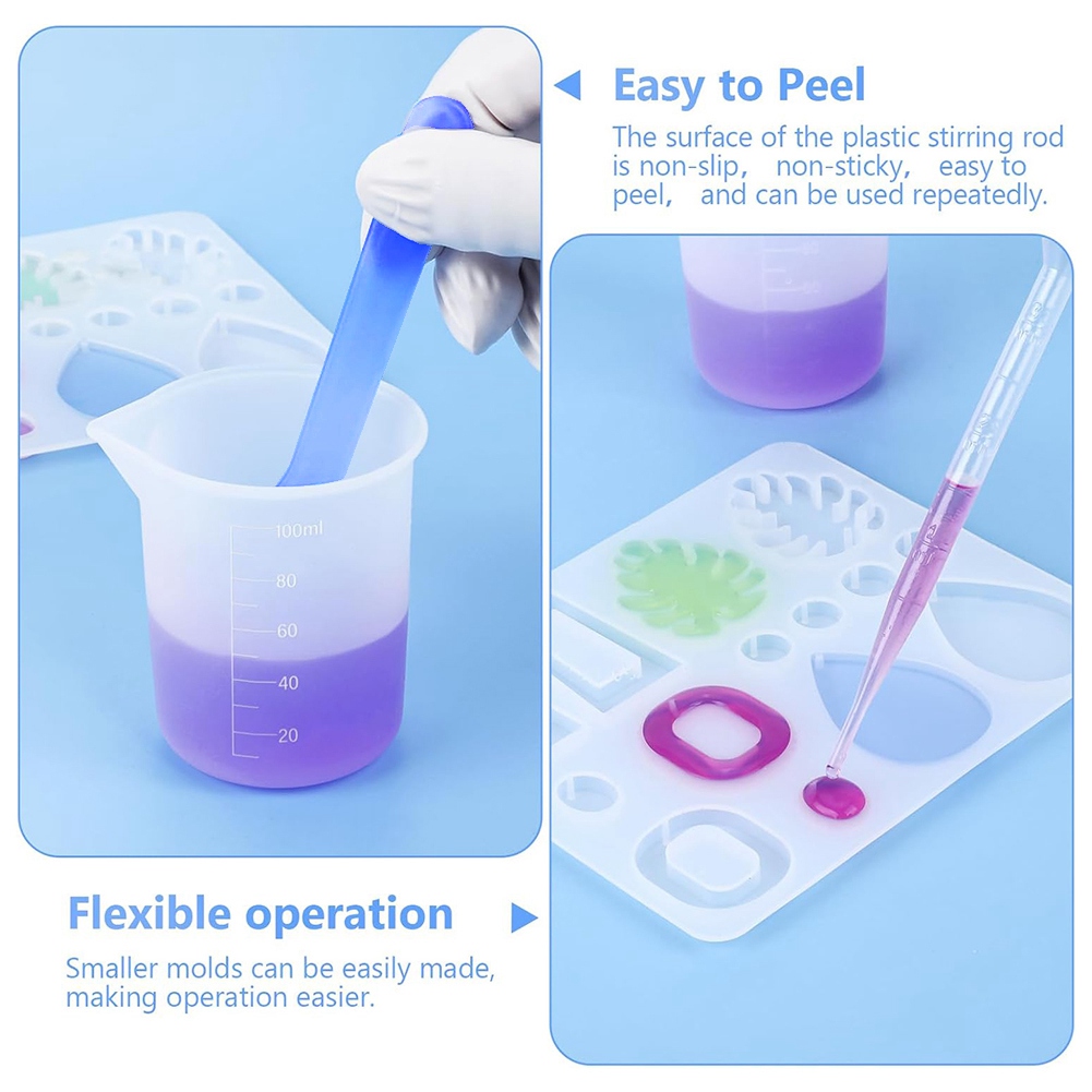 ถ้วยตวงซิลิโคนสำหรับเรซิ่นเดือ - Mixing Cup Silicone บทวิจารณ์และราคา