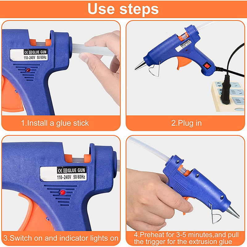 ปืนกาวร้อนขนาดเล็ก 20W แบบไฟฟ้ - Heat Gun Small บทวิจารณ์และราคา
