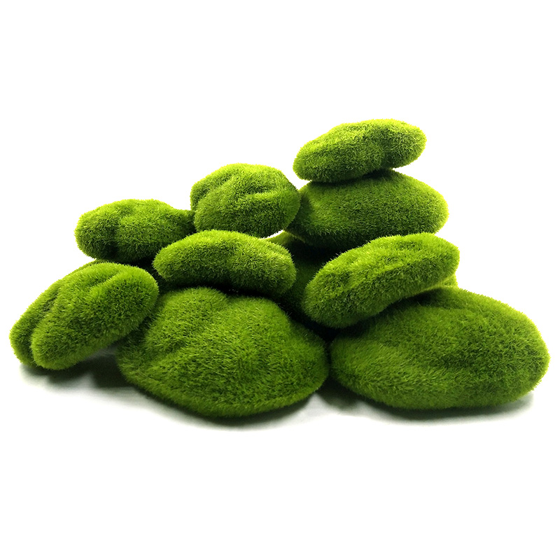 สีเขียวหญ้าเทียมโฟม MOSS พืช M - Terrarium Moss Art บทวิจารณ์และราคา