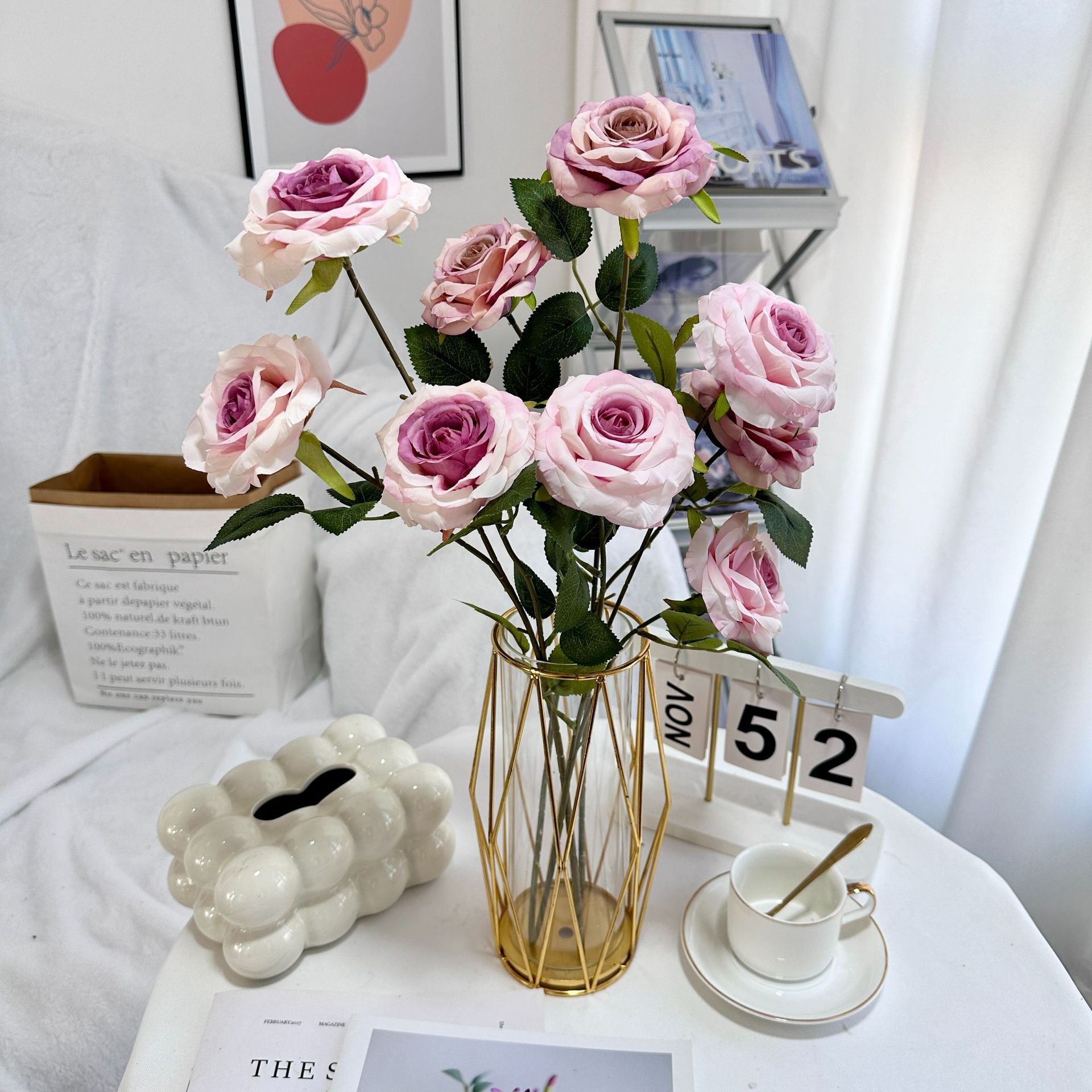 ดอกกุหลาบเพชร 3 หัวที่เหมือนจร - Dried Flower Bulk บทวิจารณ์และราคา