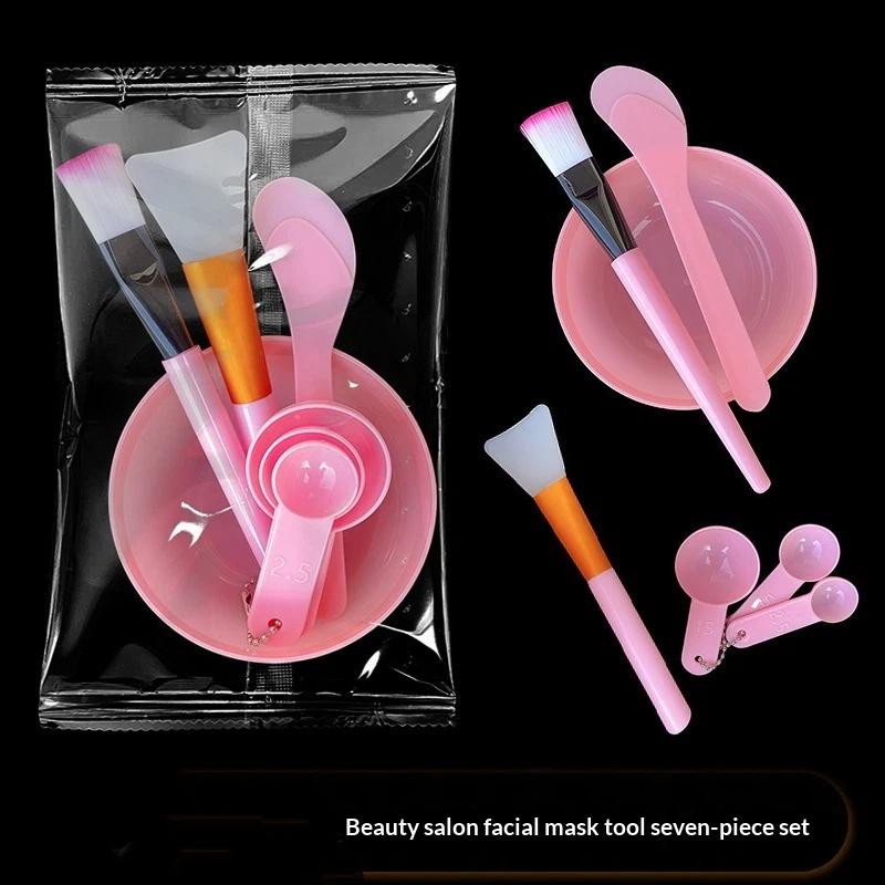 【ชุดอุปกรณ์ผสมมาส์กหน้า DIY 7  - Mixing Cup Silicone บทวิจารณ์และราคา