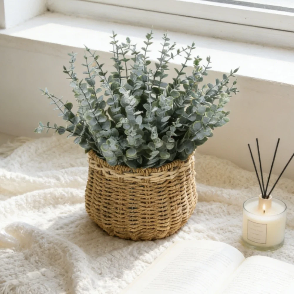 ใบยูคาลิปตัสประดิษฐ์ช่อดอกไม้พ - Terrarium Moss Art บทวิจารณ์และราคา