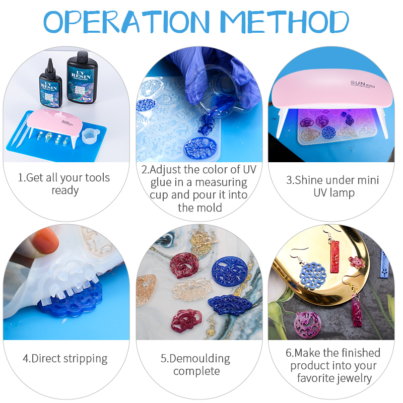 100g/250g Clear UV เรซิ่น Hard - Resin Jewelry Kit บทวิจารณ์และราคา